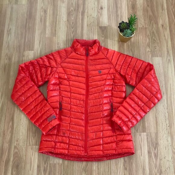 Mountain Hardwear MetaTherm EXS Down Jacket Orange $325 NEW - Picture 4 of 11